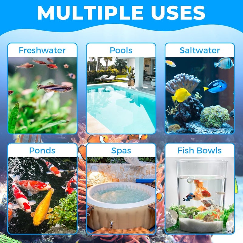 SaySummer Phosphate Test Kit, 50 Count Aquarium Phosphate Test Strips, Aquarium Water Test Kit Fast & Easy Testing Phosphate for Freshwater & Saltwater - Image 5